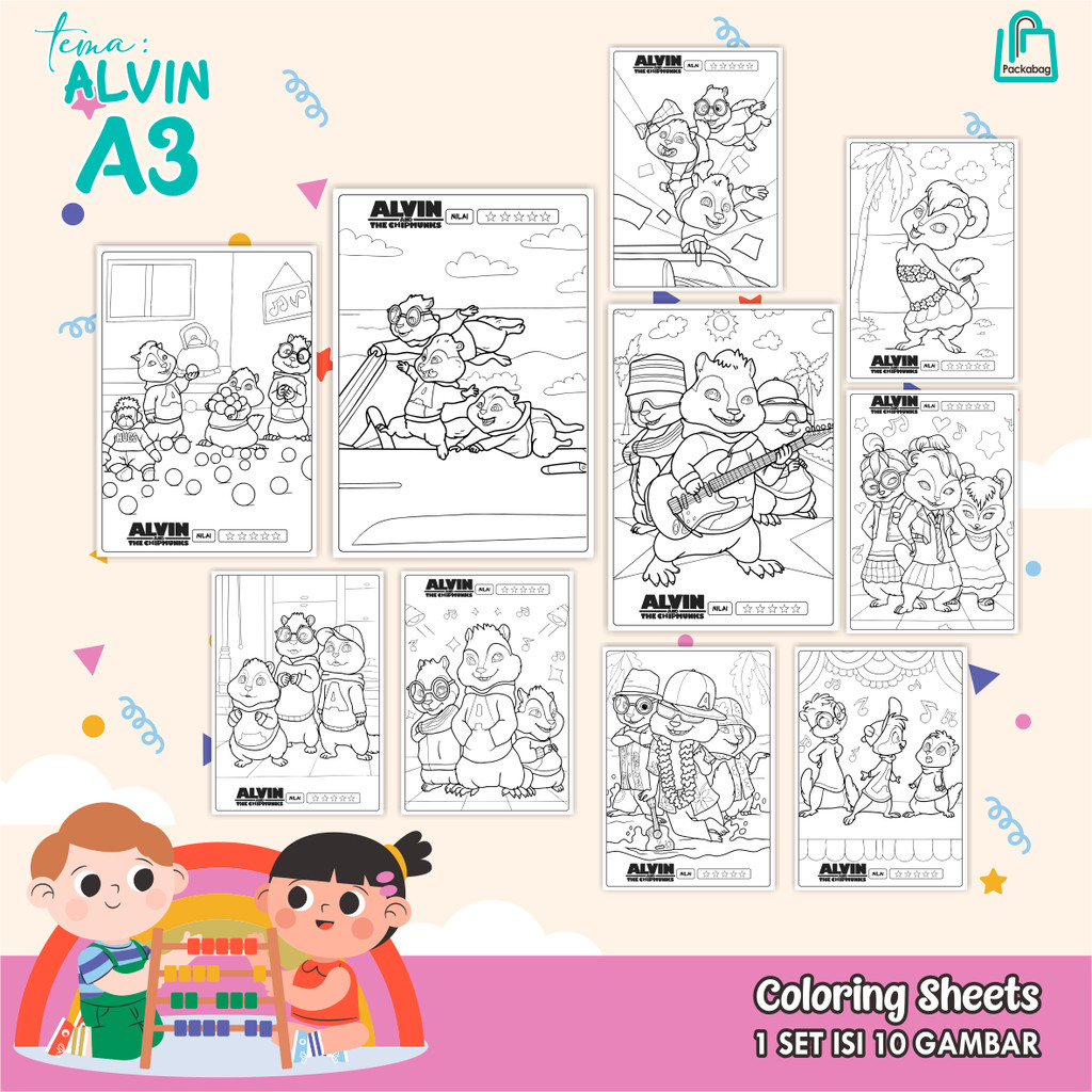 

KERTAS MEWARNAI ANAK UKURAN A3 – ISI 10 LEMBAR – COLORING SHEETS KARTUN EDUKATIF PAW PAT