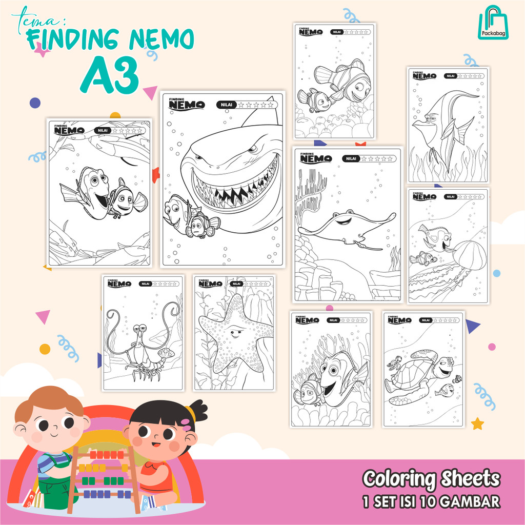 

KERTAS MEWARNAI ANAK UKURAN A3 – ISI 10 LEMBAR – COLORING SHEETS KARTUN EDUKATIF BEN 10