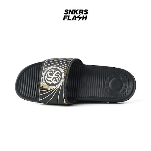 SANDALBOYZ COURT SLIDE THE MONOGRAM COLLECTION BLACK Sandal Unisex - 18SHBL - Size 45