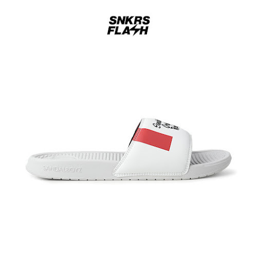 SANDALBOYZ COURT SLIDE KFC HERITAGE WHITE RED Sandal Unisex - 19SBKFCH - Size 48