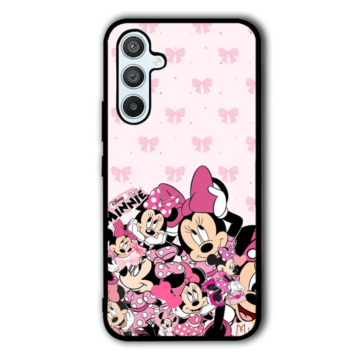 Case Casing Custom TPU  Rubber Samsung A56 A36 A26 A16 A55 A35 A 25 A15 A73 A72 Minnie RK267