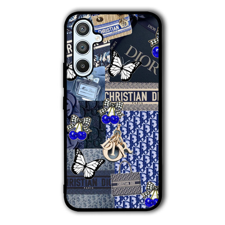 Case Casing Custom TPU  Rubber Samsung A56 A36 A26 A16 A55 A35 A 25 A15 A73 A72 Dior RK344