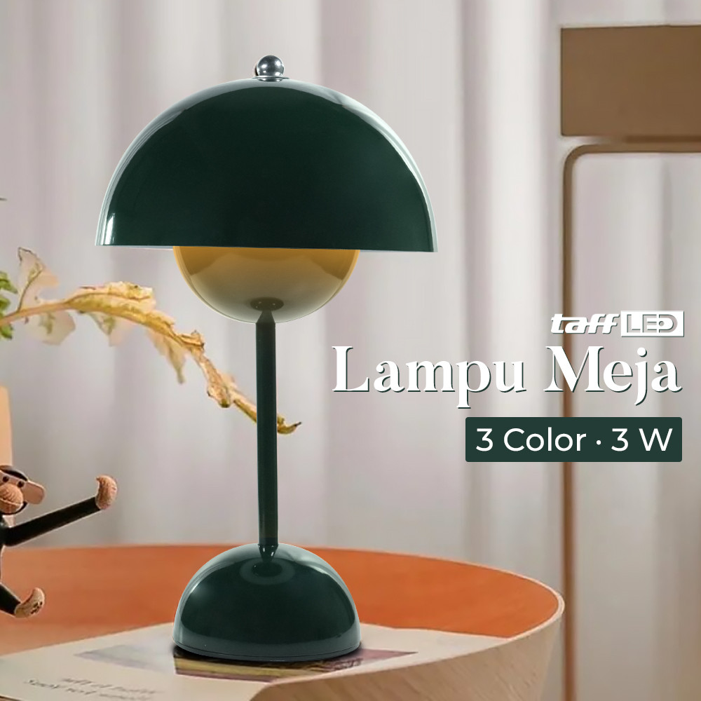 TaffLED Lampu Meja Hias LED Modern - Jamur