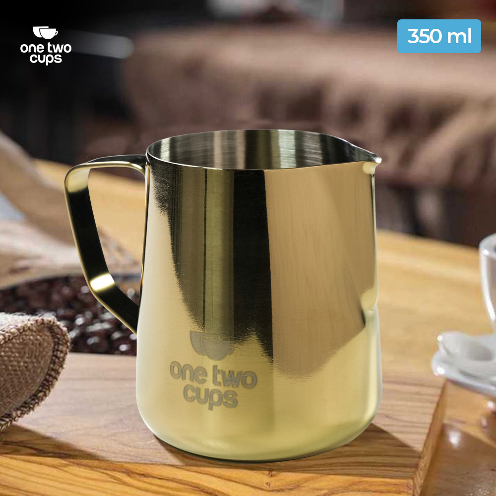 One Two Cups Milk Jug: Gelas Susu Stainless Steel untuk Latte Art