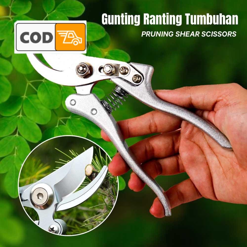 

Gunting Taman Stainless Steel Alat Pemotong Ranting Dahan Daun Garden Pruning Shear Scissors