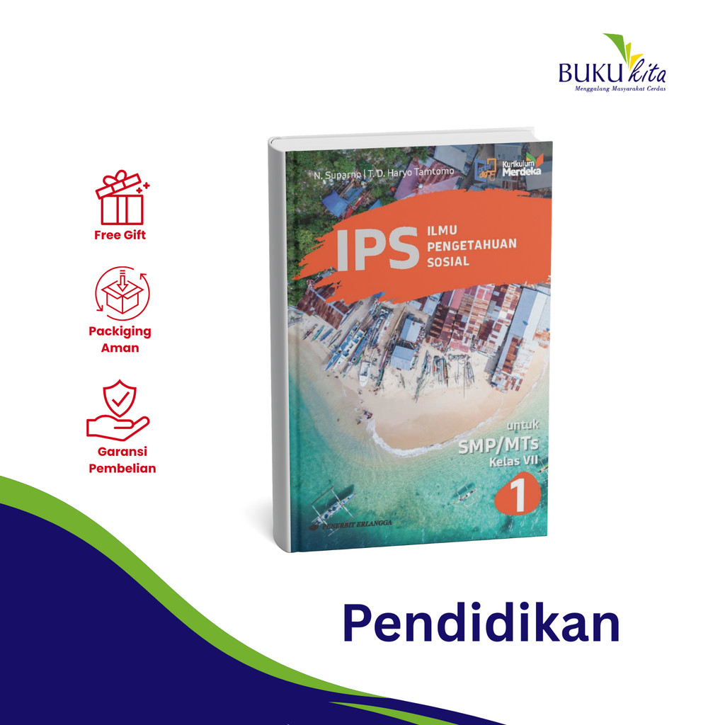 BUKU PELAJARAN - IPS SMP/MTS KLS.7/KM