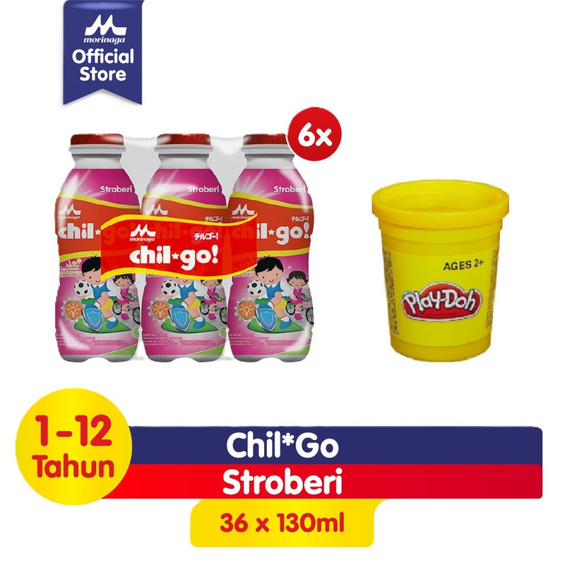 

Chil Go Milk Stroberi Carton x2 Free Clay