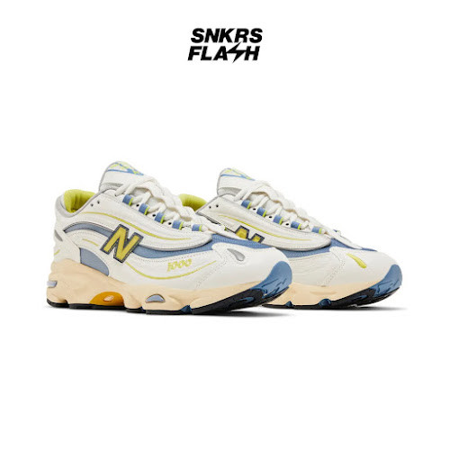 NEW BALANCE 1000 Sea Salt Heron Blue Sepatu Sneakers Pria - M1000CA - Size 42.5