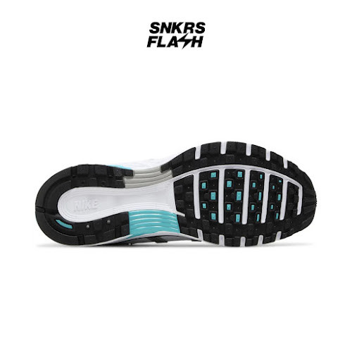 NIKE P 6000 White Dusty Cactu Silver Sepatu Sneakers Pria - CD6404103 - Size 44