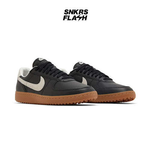 NIKE Field General 82 Sp Black Sail Gum Sepatu Sneakers Pria - HF5603100 - Size 42.5