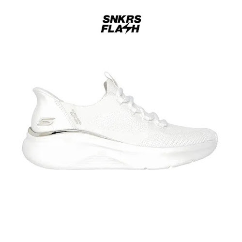 SKECHERS Bobs B Love True Delight Slipins White Sepatu Casual Wanita - 117617WHT - Size 40