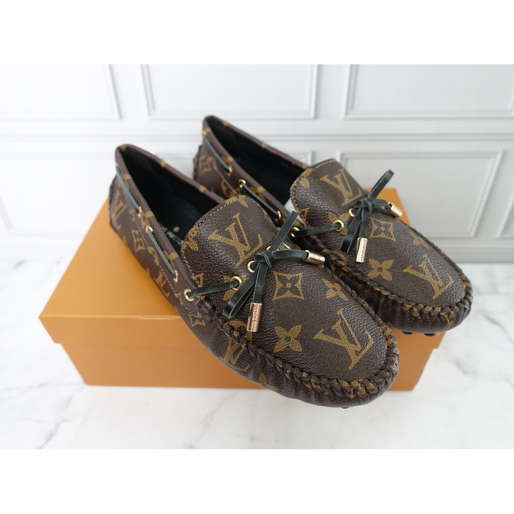 L* Loafer Mono Leather Wanita VVIP Quality Import Branded