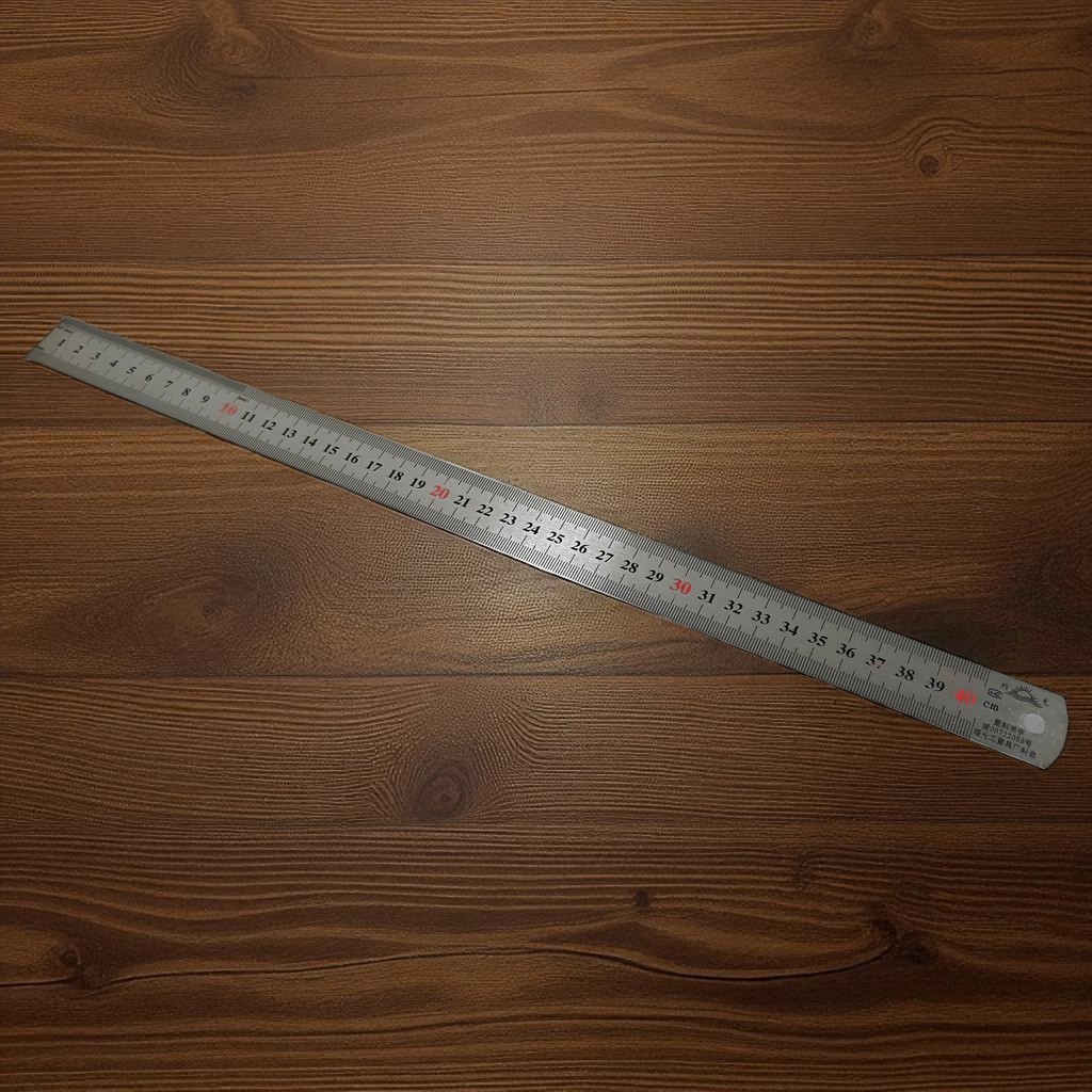 

Mistar Penggaris Alat Ukur Besi Capentry with Ruler Positioning 40cm DB6 Universal Murah High Quality