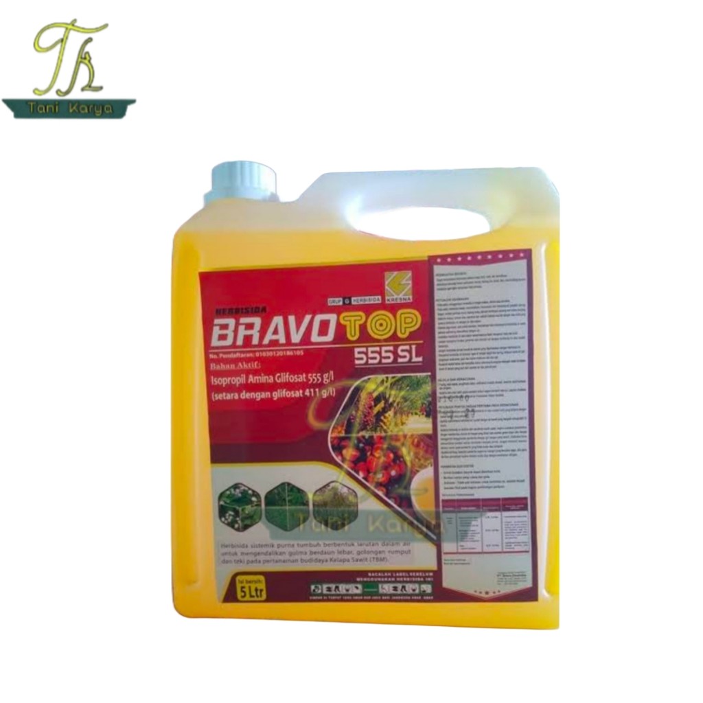 HERBISIDA SISTEMIK BRAVOTOP 555 SL 5 LITER/PEMBASMI RUMPUT
