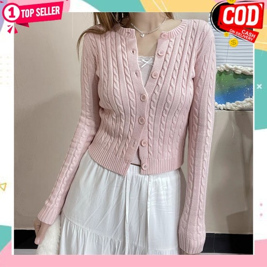 Best Seller Baju Rajut Remaja Kuliah Atasan Outher Wanita Murah Kardigan Import Atasan Atasan Bju Re