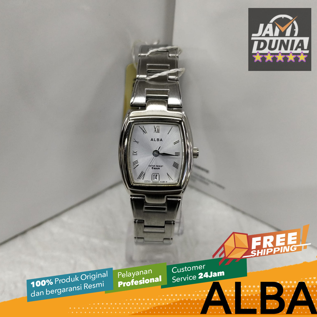JAM TANGAN WANITA ALBA ORIGINAL JAM ALBA STAINLESS STEEL ALBA AXTU63 ALBA AXTU63X1 JAM ALBA ALBA AXT