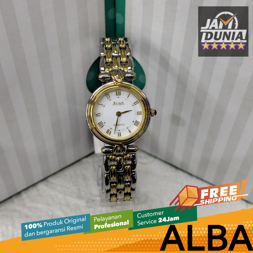 JAM TANGAN WANITA ANALOG ALBA ORIGINAL JAM ALBA STAINLESS STEEL ALBA ARYJ62 ARYJ ALBA ARYJ62X1 JAM A