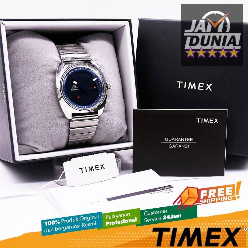 JAM TANGAN PRIA JAM PRIA TIMEX Q TIMEX 1975 ENIGMA REISSUE TIMEX TW2W59800 TIMEX PRIA TW2W 59800 JAM