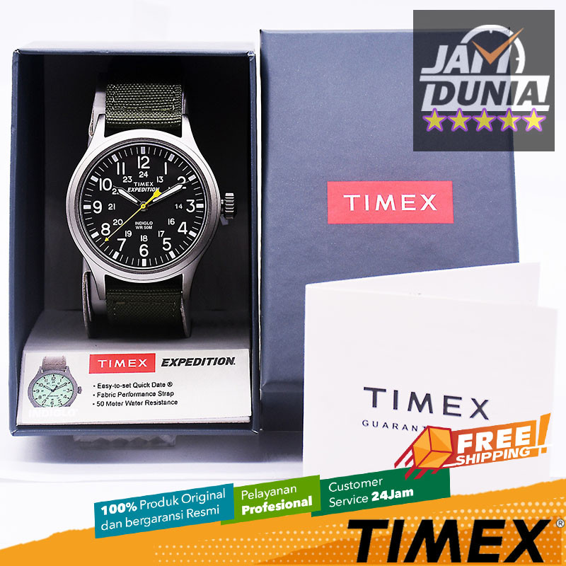 JAM TANGAN PRIA TIMEX ORIGINAL JAM TIMEX EXPEDITION SCOUT T49961 TIMEX PRIA JAM TIMEX T49961 JAM TAN