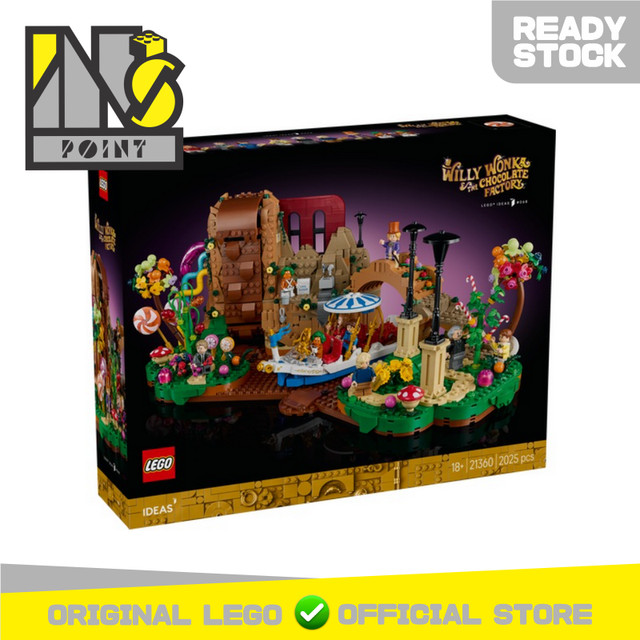 LEGO 21360 - CUUSO / IDEAS - Willy Wonka & the Chocolate Factory