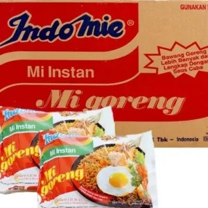

Indomie goreng satu dus 85g