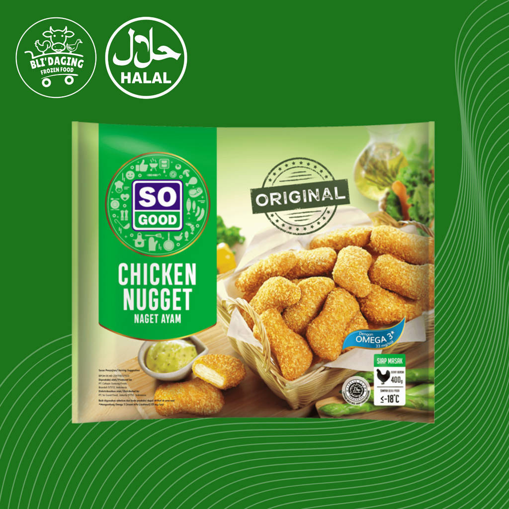SO GOOD CHICKEN NUGGET ORIGINAL 400 G