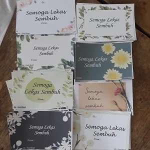 

kartu ucapan semoga lekas sembuh 1per pack