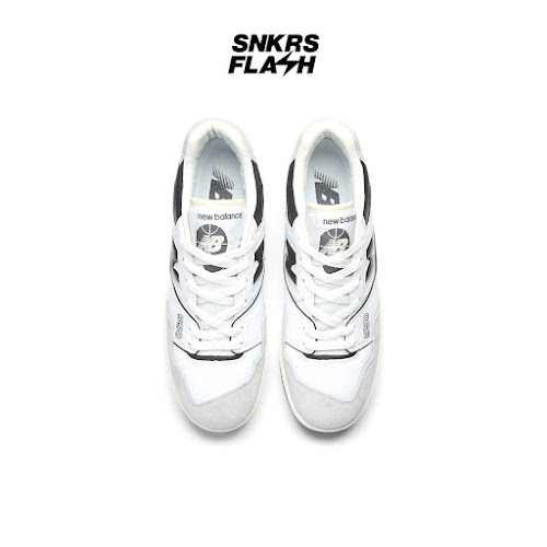 NEW BALANCE 550 Grey White Black Sepatu Sneakers Pria - BB550GWB - Size 44