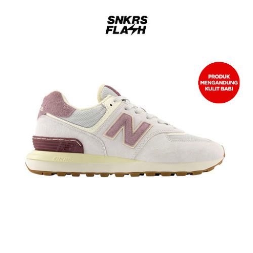 NEW BALANCE 574 Legacy Light Grey Matte Sepatu Sneakers Pria - U574LGLG - Size 44