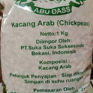 

kacang Arab/chickpeas 1kg 1000g