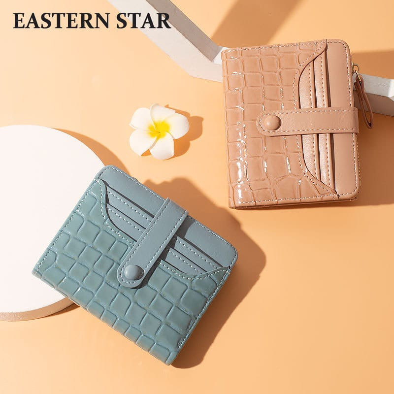 Sompet Gaya Baru Dompet Fashion Wanita Dimpet Resleting Perempuan Domped Ruang Banyak Dmpet Dompt Ka