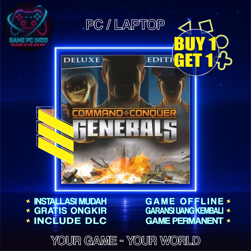 Command and Conquer Generals Deluxe Edition PC Laptop
