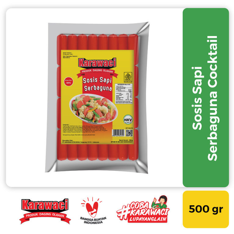 

Sosis Serbaguna (20)(500g) - Karawaci