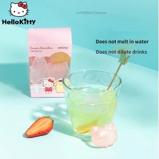 Es Batu Miniso Disney Reusable Ice Cubes Dapat Digunakan Berulang Kali Sanrio Ice Cube Cetakan Es Ba