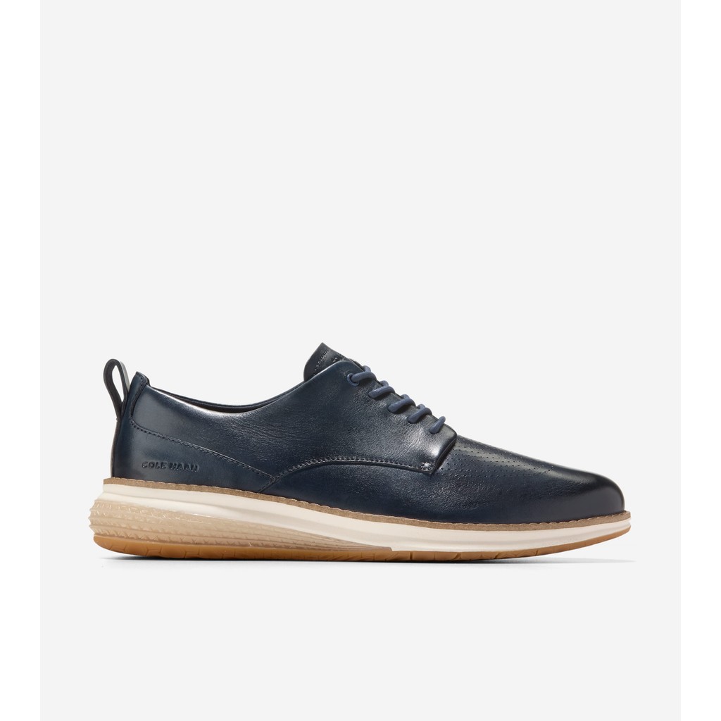 Cole Haan Men Originalgrand Energyweave Plain Toe Ox - Sepatu Pria (Navy)