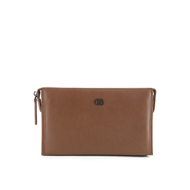 Obermain Tas Pria DAWSON CLUTCH-L Brown OBC1193BRW