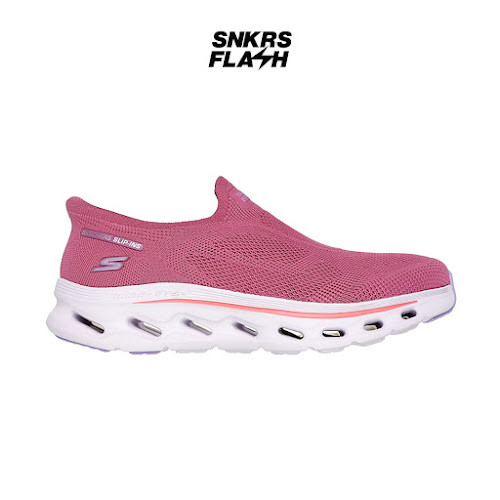 SKECHERS Go Walk Glide Step 2 Mauve Sepatu Casual Wanita - 125120MVMT - Size 37.5