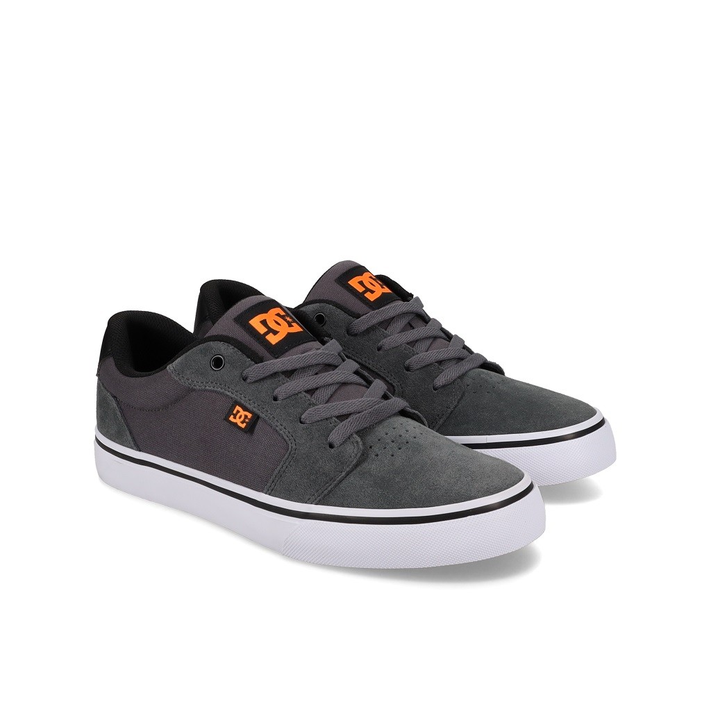 DC Shoes Vulcanized Shoe Anvil Grey/Black/Orange 303190