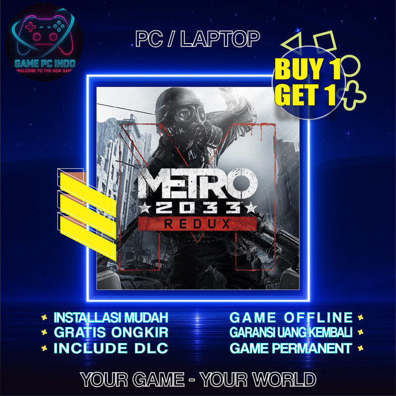 Metro 2033 Redux PC Laptop