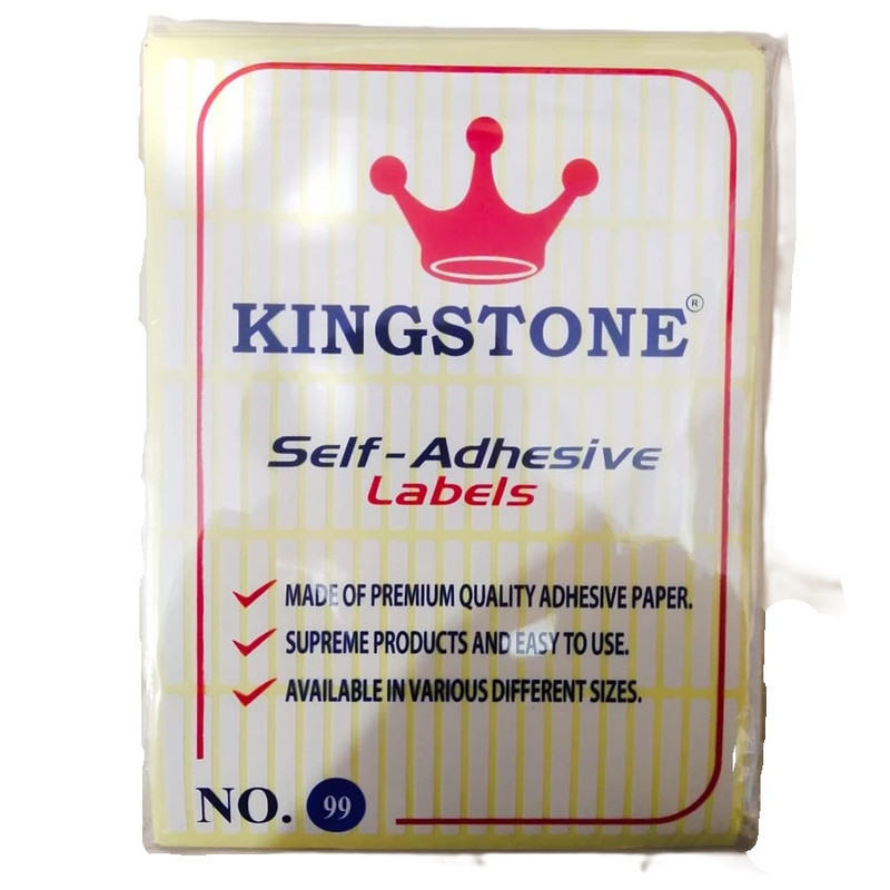 Label Kingstone NO. 99