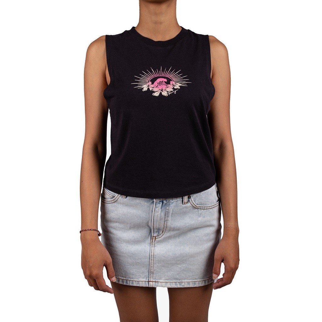 Roxy Womens Chaser Muscle Phantom T-Shirt