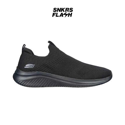 SKECHERS Sport Ultra Flex 3 Black Sepatu Training Pria - 232337BBK