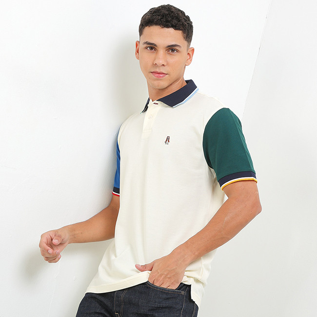 Hush Puppies Kaos Polo Pria Pp Nolad White