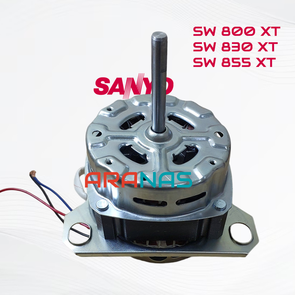 DINAMO WASH SANYO 8 Kg SW800XT SW830XT SW855XT Motor Pencuci Mesin Cuci 2 Tabung Denpo Penggiling SW