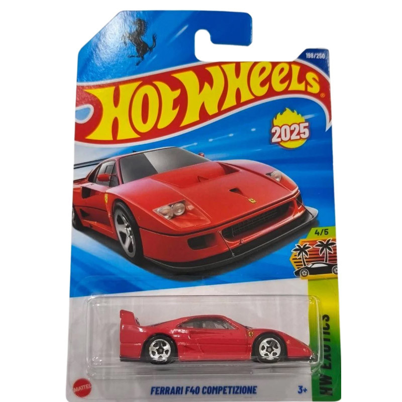 HOT WHEELS FERRARI F40 COMPETIZIONE