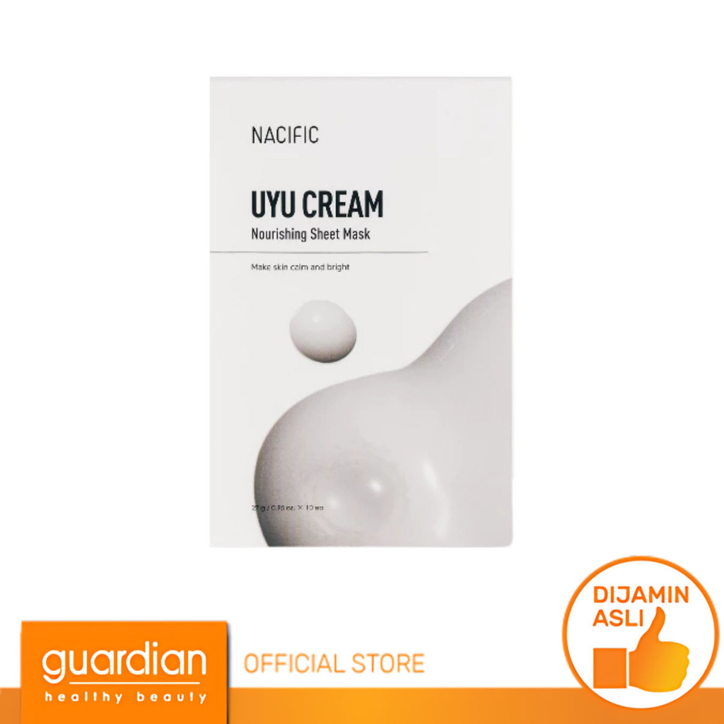 Nacific Uyu Cream Nourishing Sheet Mask 1s