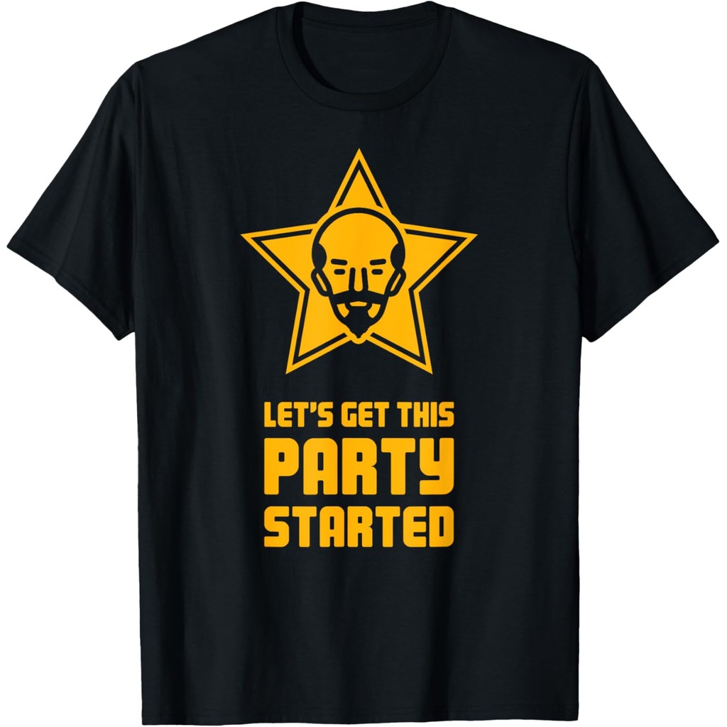 Party - Soviet Union Funny Soviet Union - Vladimir Lenin Communist T-Shirt Crew neck pure cotton uni