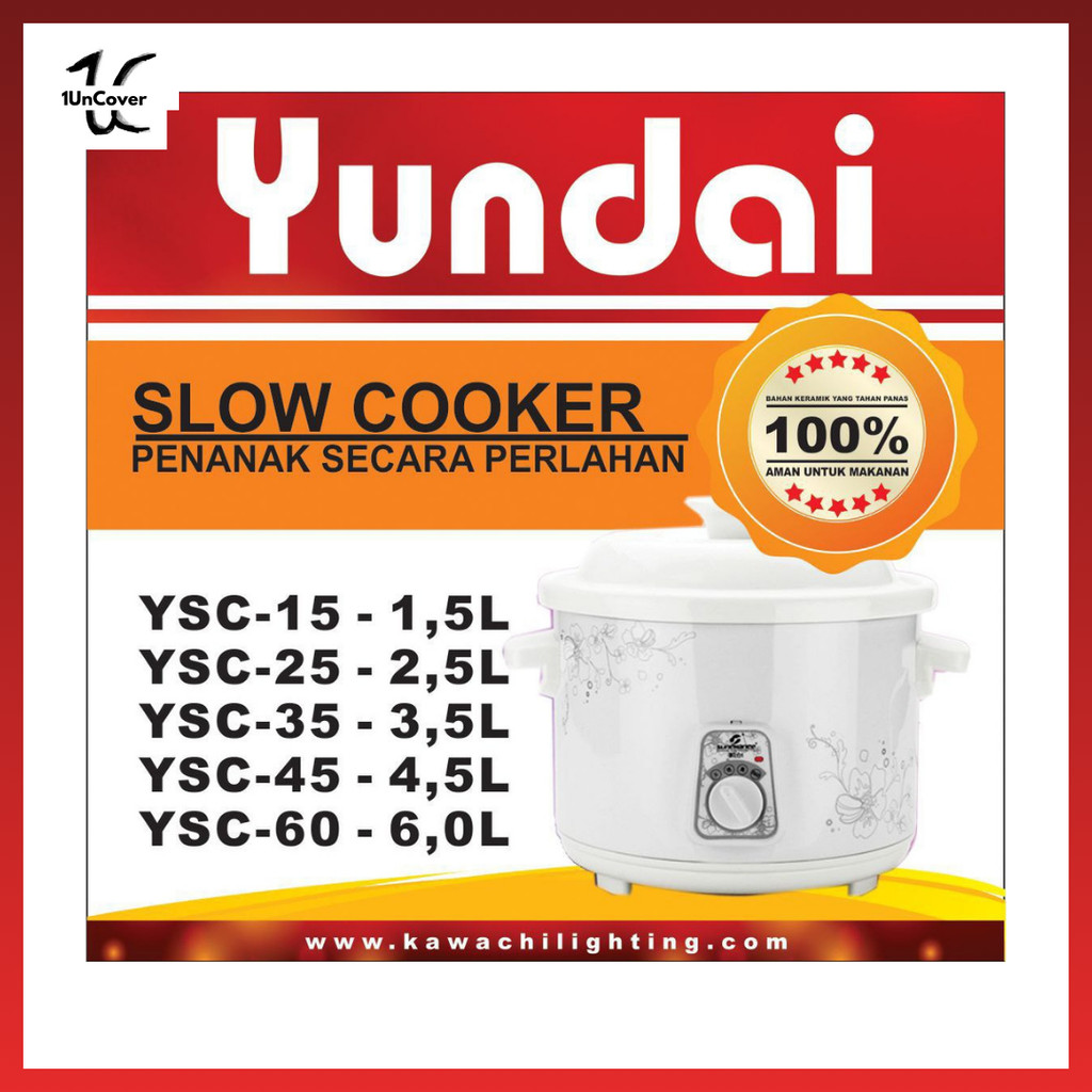Yundai Slow Cooker – Penanak Secara Perlahan