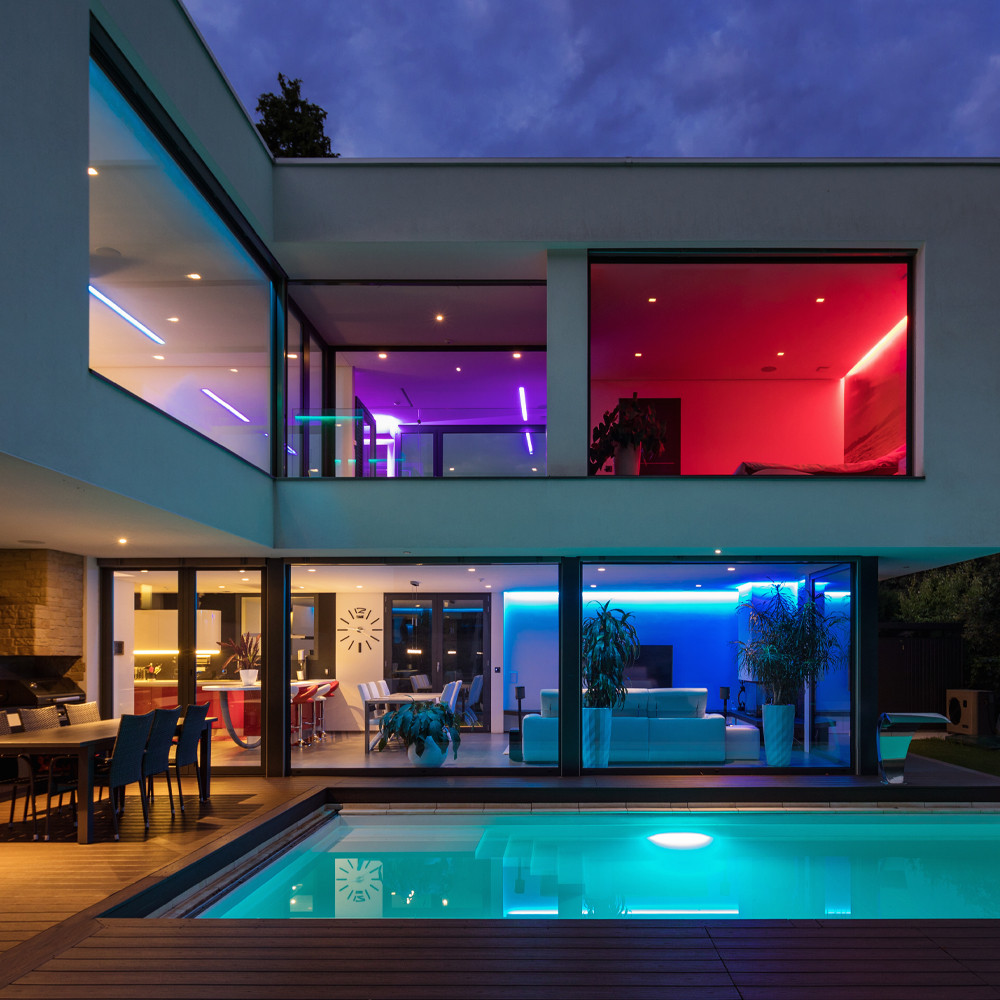 Nesto Light Lampu LED Strip Flexible RGB 5050 IP67 USB Controller