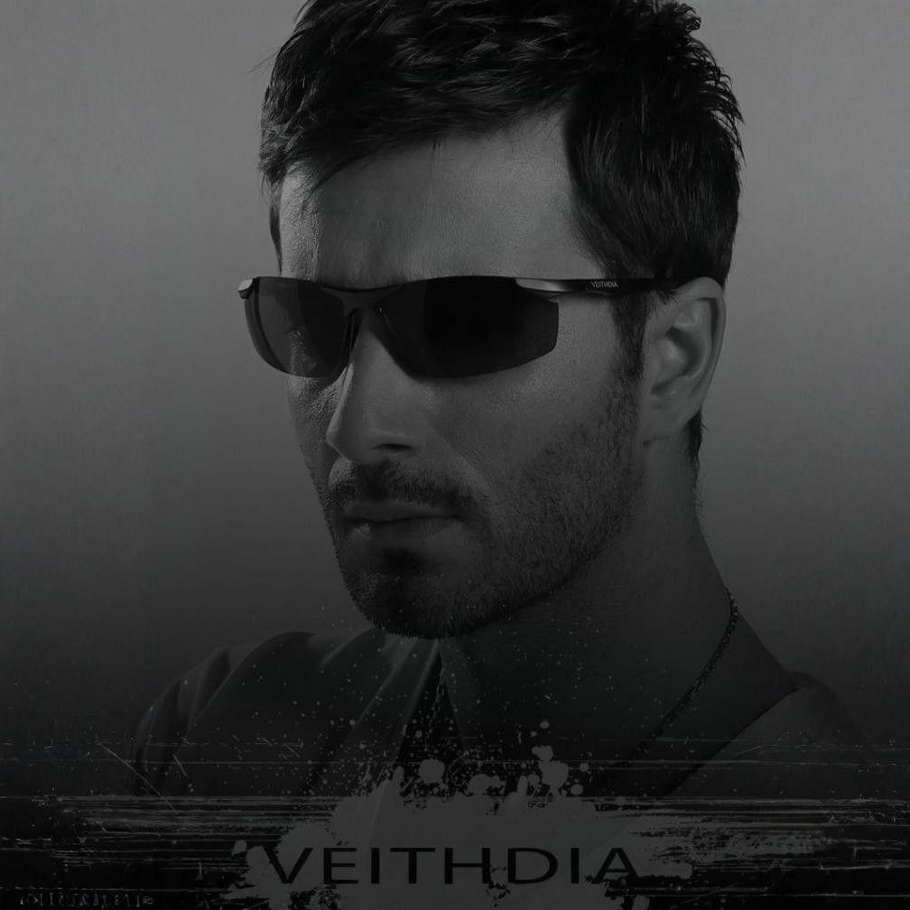 VEITHDIA Kacamata Pria UV Polarized UV400 - 6529